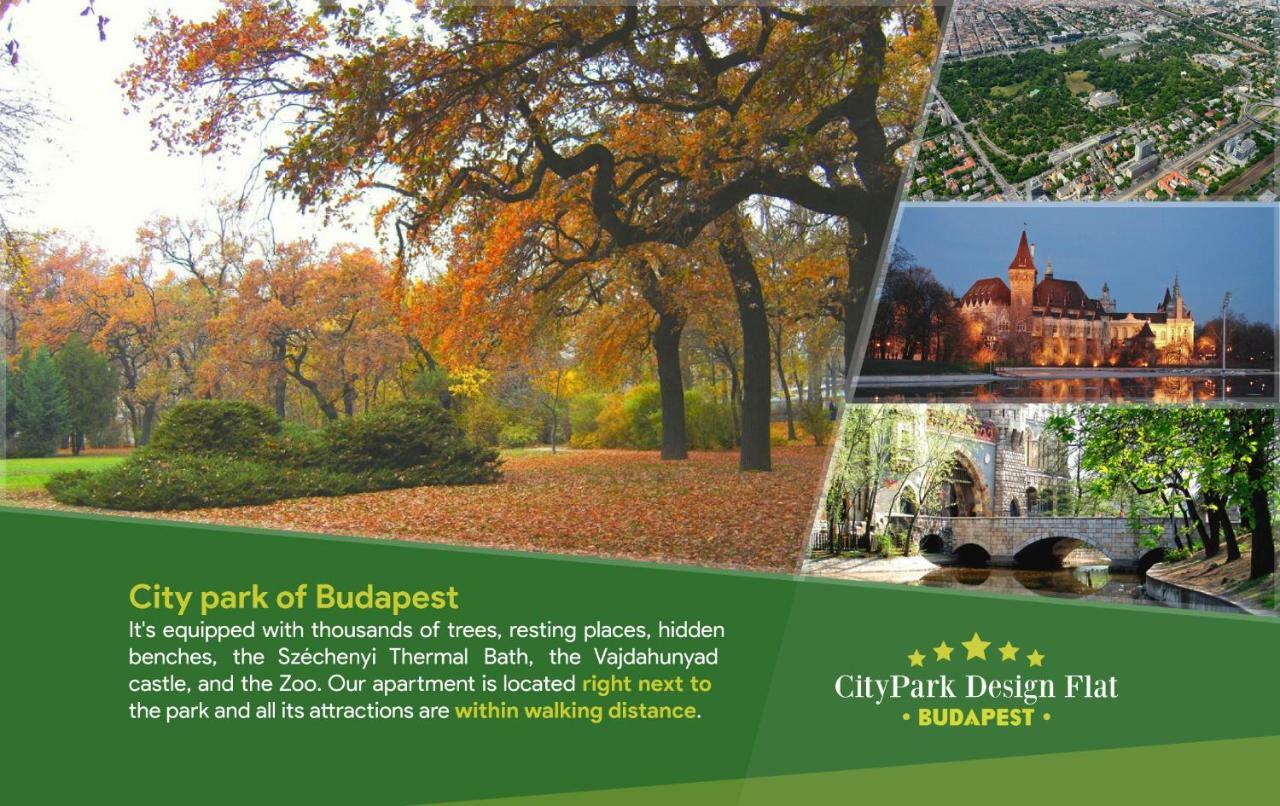 Citypark Design Flat Budapest Exterior foto